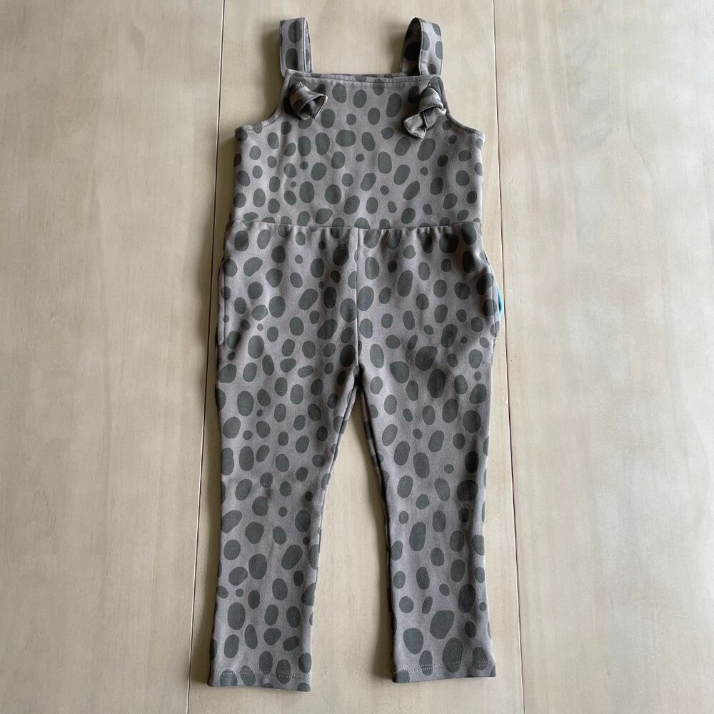 Finding Foxtale Girl's Tossing Pebbles Jumper Jumpsuit Overalls Romper - Size 2 - Picture 2 of 8